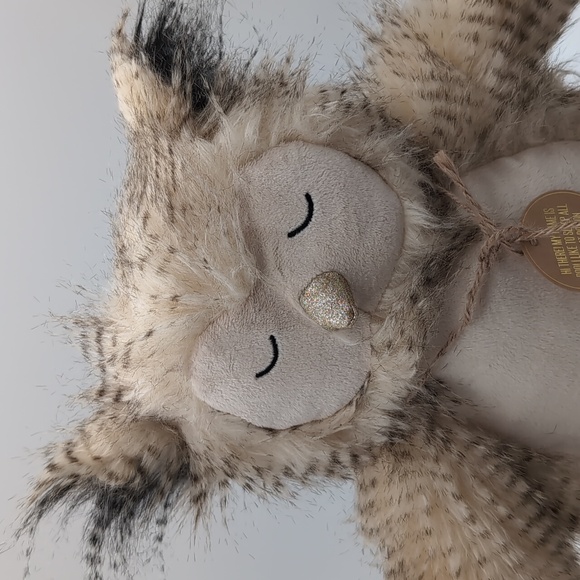 Little Toasties| NWOT Owl Stuffed Animal With Warming Pouch - Picture 3 of 11